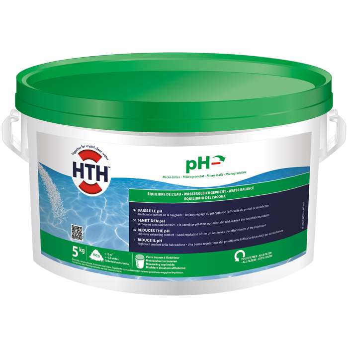 hth® PH MOINS micro billes 5 kg hth® PH MOINS micro billes 5 kg